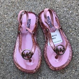 Michael Kors Jelly Flip Flop Toddler size 8
